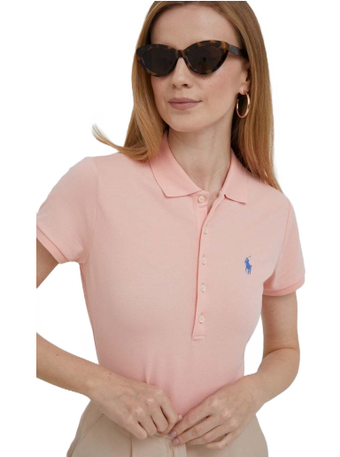 Logo Embroidered Polo Shirt