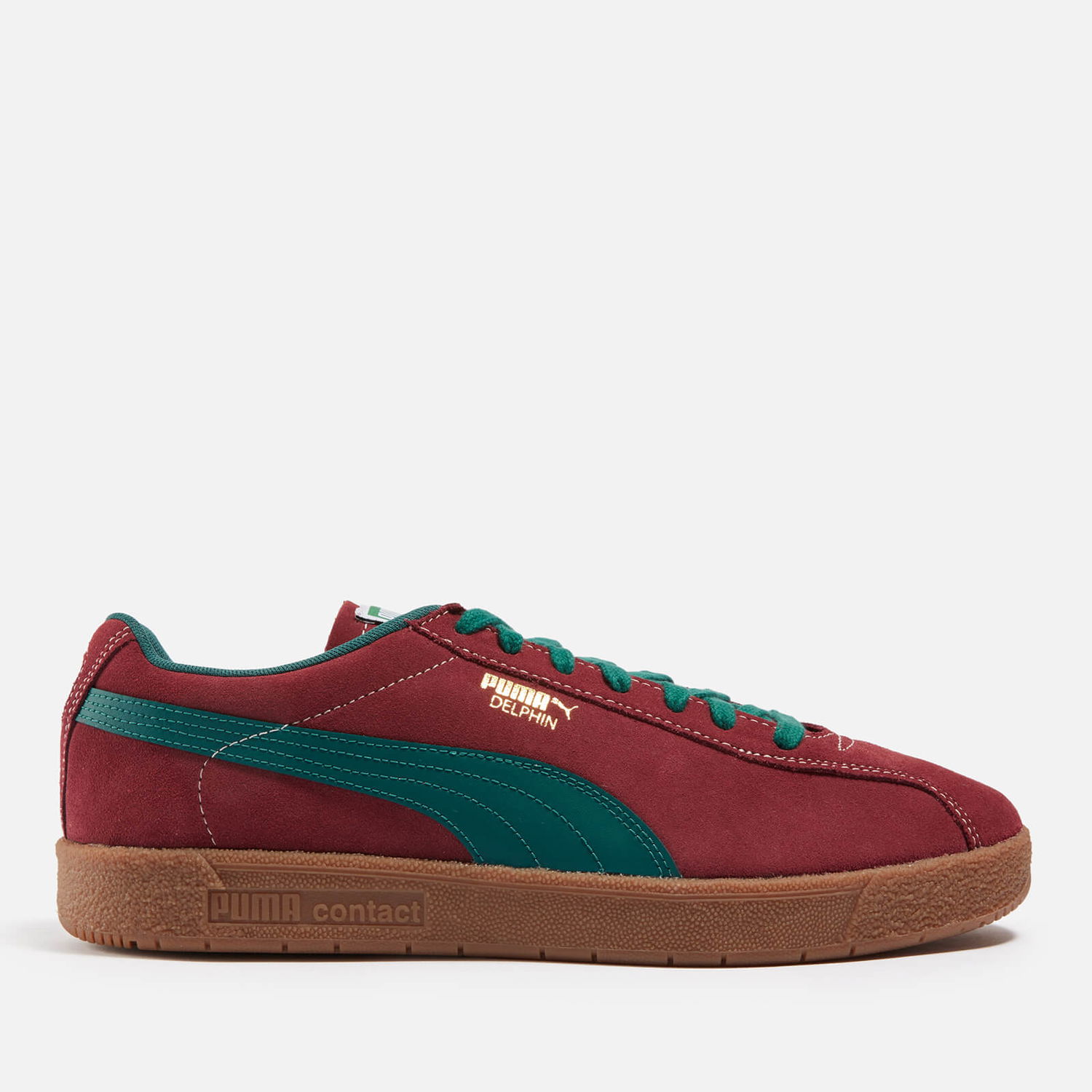 Кецове и обувки Puma Delphin Suede Trainers Бургунди | 390685-7, 0