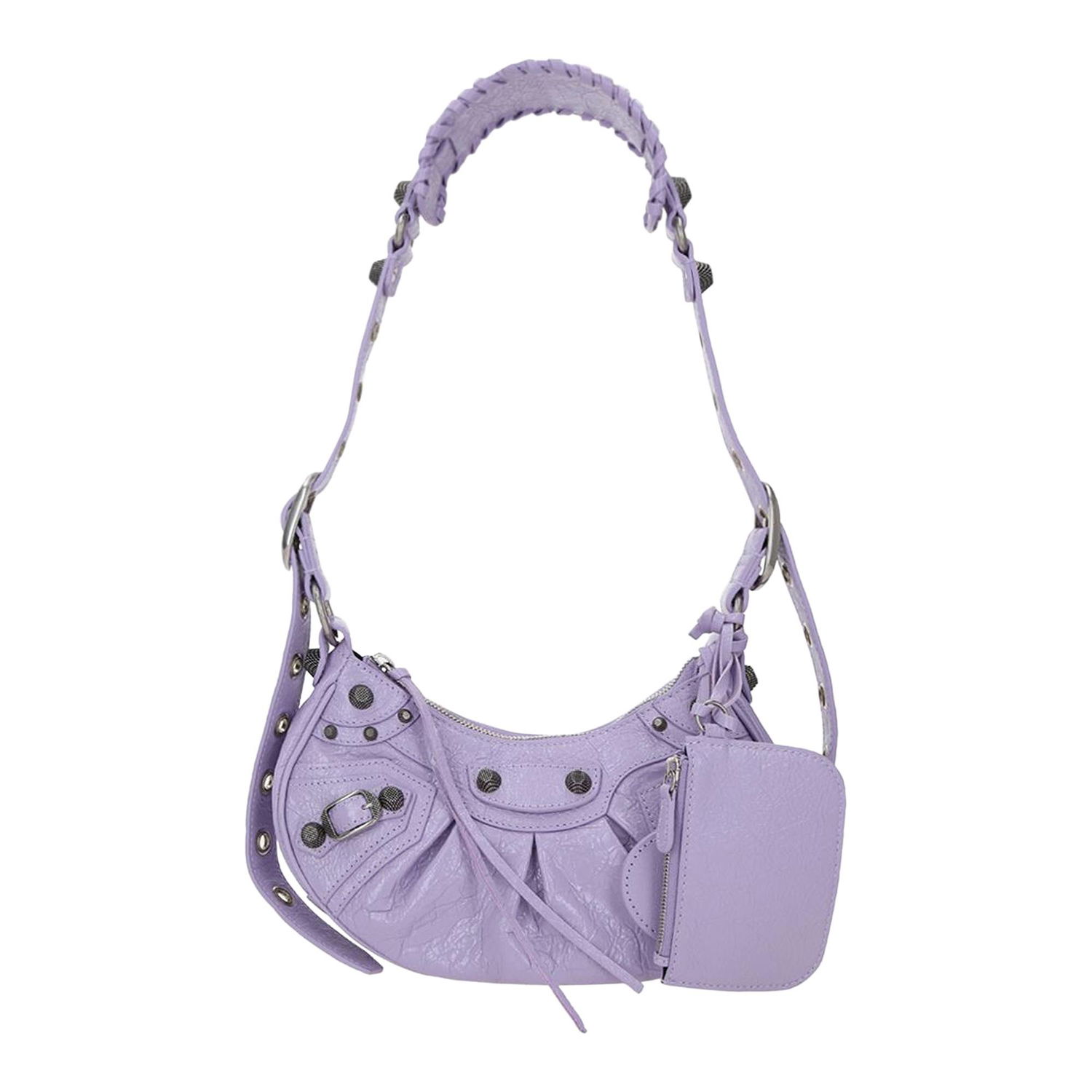 Чанта през рамо Balenciaga Le Cagole Shoulder Bag Лилаво | 671309 1VG9Y 5304, 1