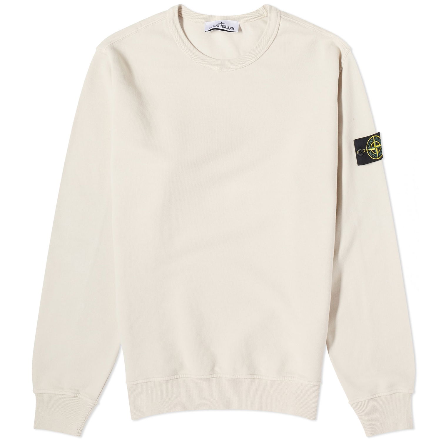 Пуловер Stone Island Garment Dyed Crewneck Бежово | 7915624-V0097, 0