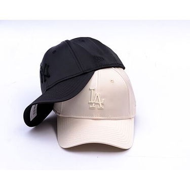Шапка с козирка New Era Satin 9FORTY LA Dodgers Adjustable Cap Бежово | 60595362, 4