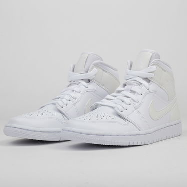 Кецове и обувки Jordan Jordan WMNS 1 Mid Бяло | BQ6472-112, 1