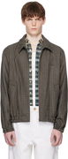 A.P.C. Gilbert Houndstooth Zip Jacket