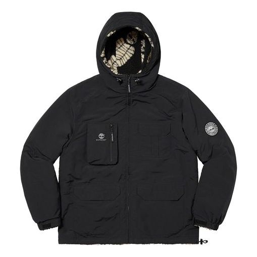 Парка Supreme Supreme Timberland Reversible Ripstop Jacket Черно | SUP-FW21-273
