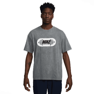 Тениска Nike Men's Gym Heritage T-Shirt Сиво | HV4133-084, 0