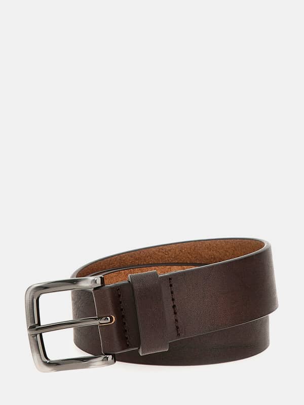 Колани GUESS Casual Vintage Genuine Leather Belt Кафяво | BMCVVLP4435