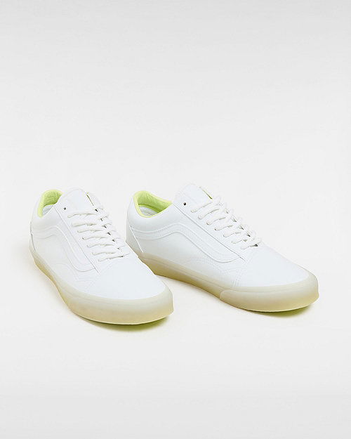 Кецове и обувки Vans Old Skool Shoes (glow To The Flo' White) Unisex White, Size 2.5 Бяло | VN0007NTWHT, 1