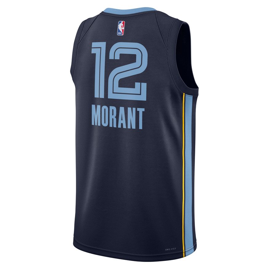 Фланелка Nike Dri-FIT NBA Memphis Grizzlies Icon Edition 2022/23 Swingman Jersey Тъмно синьо | DN2010-419, 1