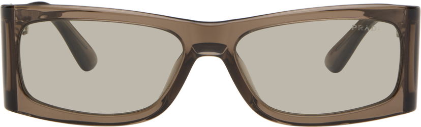 Слънчеви очила Prada Runway Sunglasses Кафяво | 0PR B03S 8056262294581