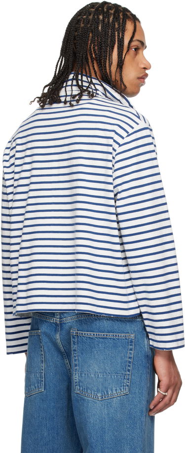 Суитчър OUR LEGACY OUR LEGACY Shrunken Full-Zip Sweater Синьо | M2256SG, 2