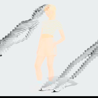 Къси панталони adidas Performance 3-Stripes French Terry Shorts Бежово | IY2159, 3