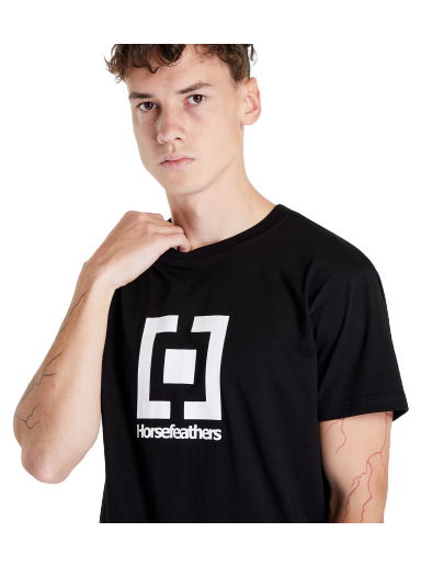 Тениска Horsefeathers Base T-Shirt Черно | SM949A