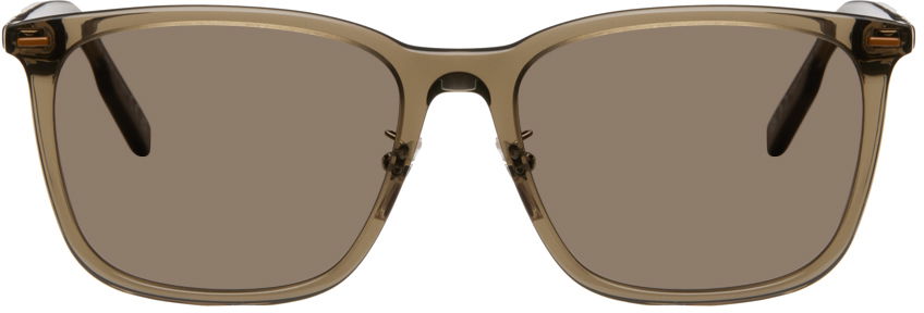 Слънчеви очила ZEGNA ZEGNA Leggerissimo Acetate Sunglasses Бежово | EZ0223-D_5751J, 0