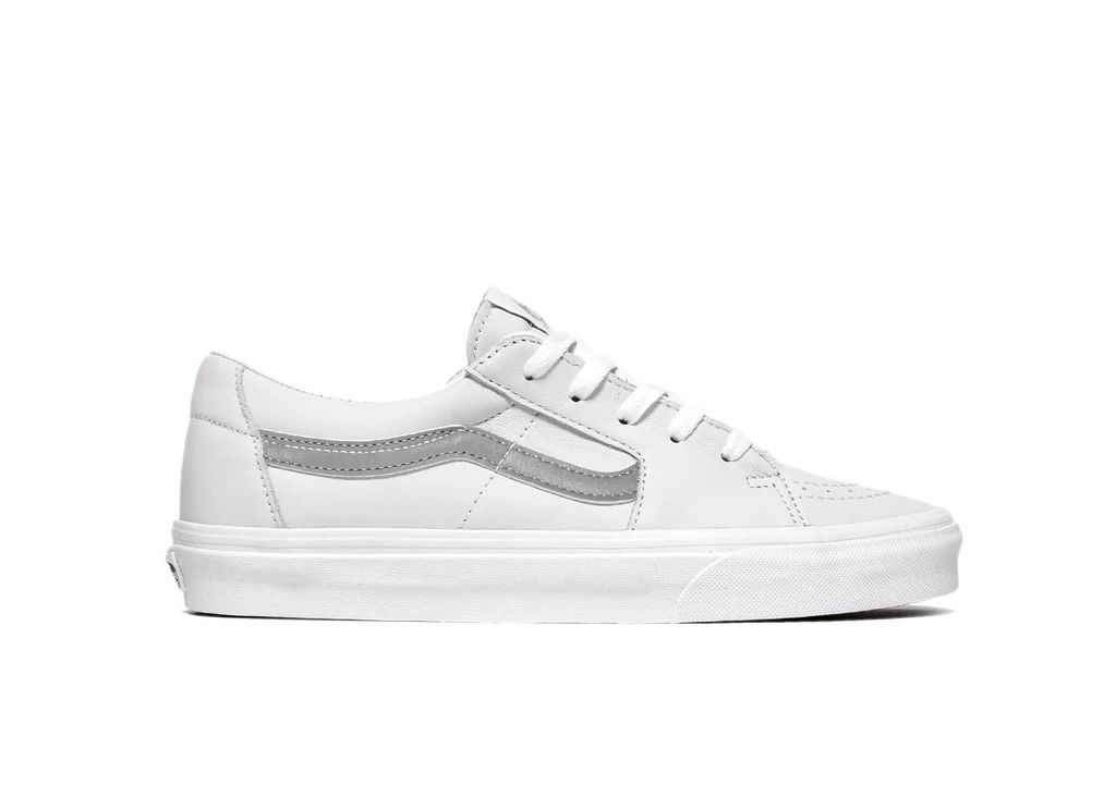 Кецове и обувки Vans Sk8-Low White Reflective Бяло | VN0A4UUKA0L, 0