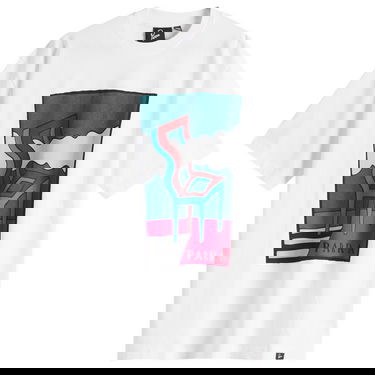 Тениска By Parra Smoke Chair T-Shirt Бяло | 53500-WHT, 1