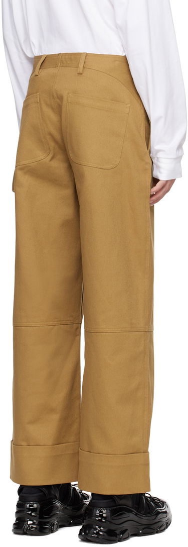 Панталони Simone Rocha Simone Rocha Four-Pocket Wide-Leg Trousers Кафяво | 4101 1074, 2
