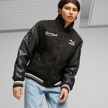 Яке бомбър Puma TEAM Varsity Jacket Черно | 621788_01, 3