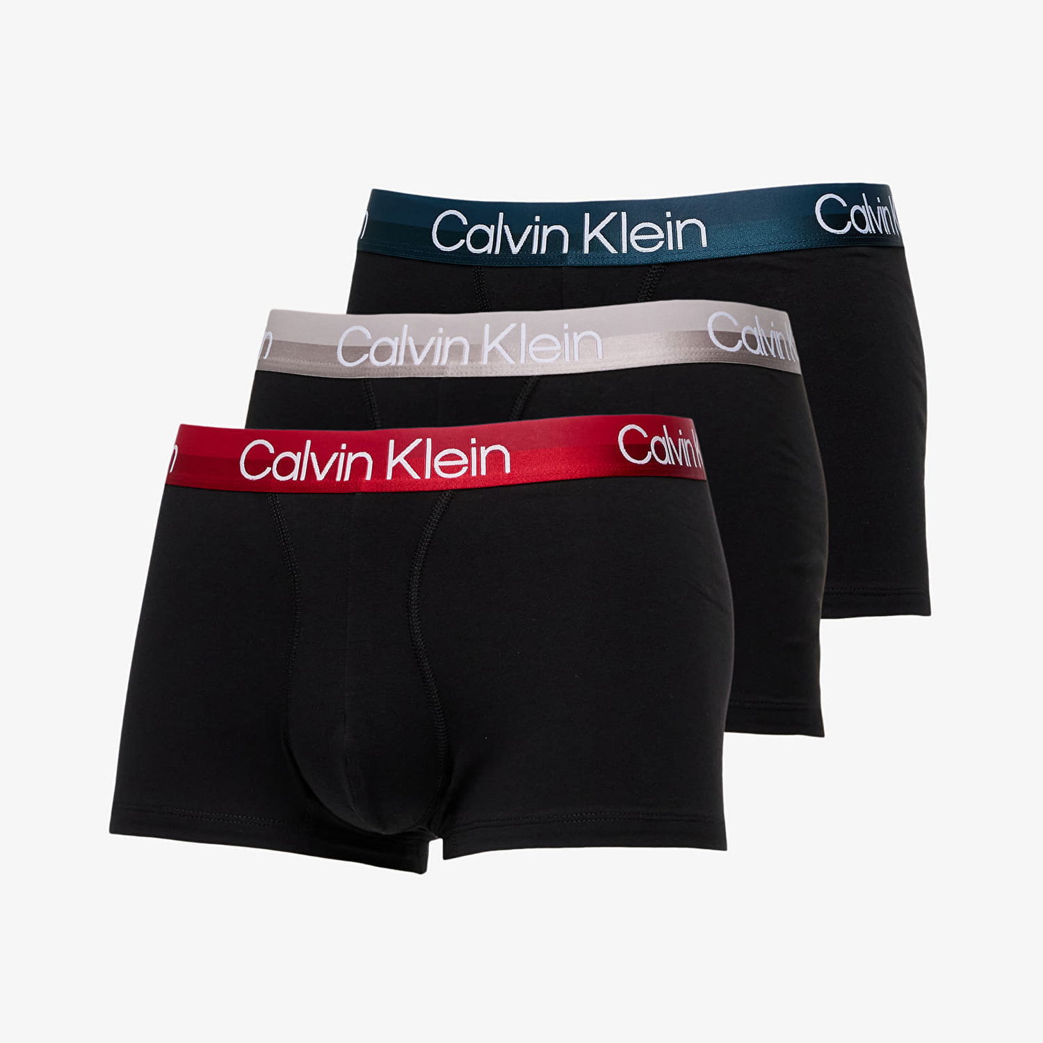 Боксерки CALVIN KLEIN Trunk 3-Pack Black XL Черно | NB2970A PZI, 0