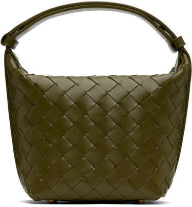 Дамска чанта Bottega Veneta Candy Wallace Bag Зелено | 776781 V3IV1, 0