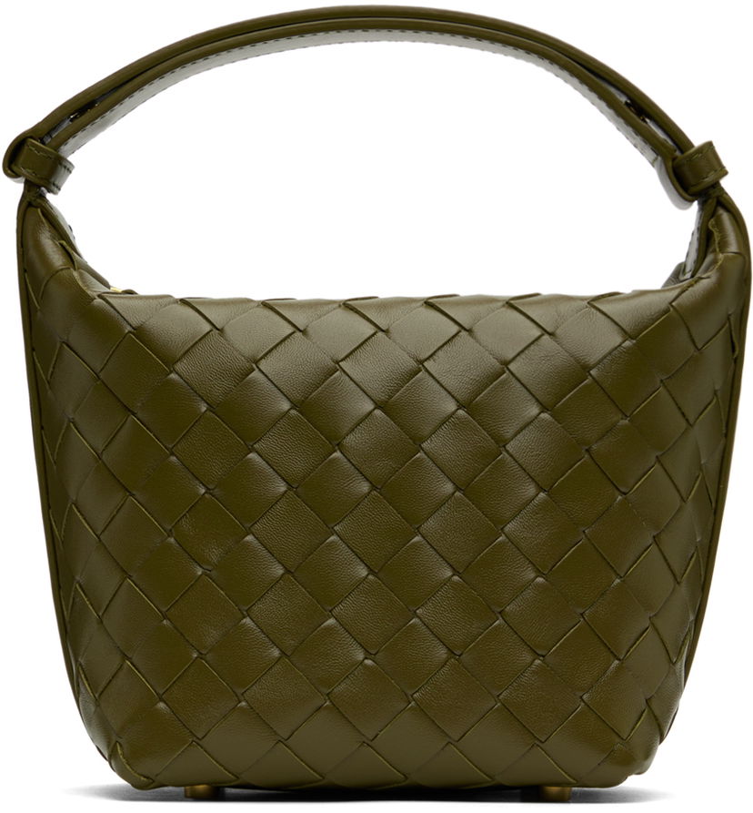 Дамска чанта Bottega Veneta Candy Wallace Bag Зелено | 776781 V3IV1