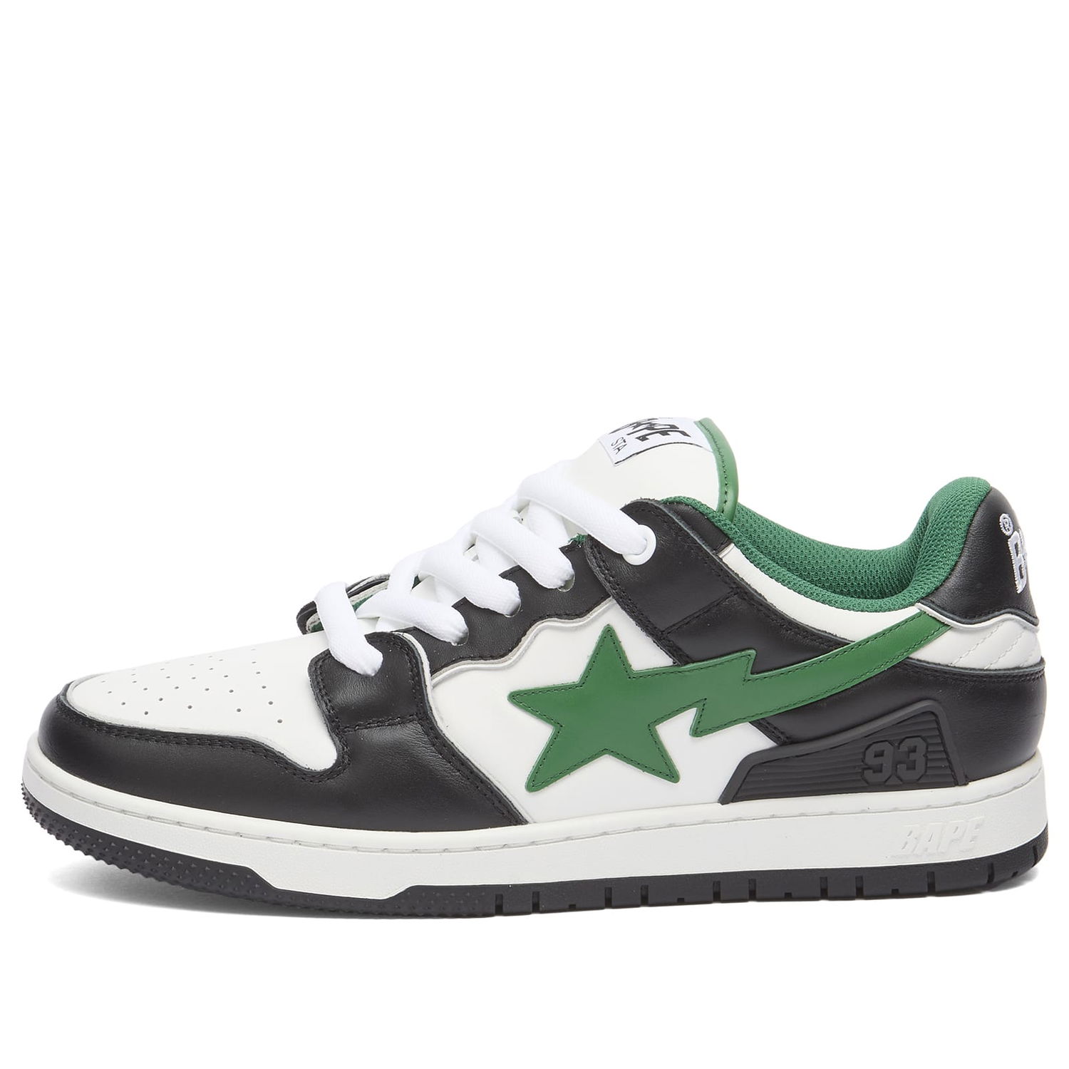 Кецове и обувки BAPE BAPE SK8 STA #1 M2 Зелено | 001FWL301311M-BLK, 0