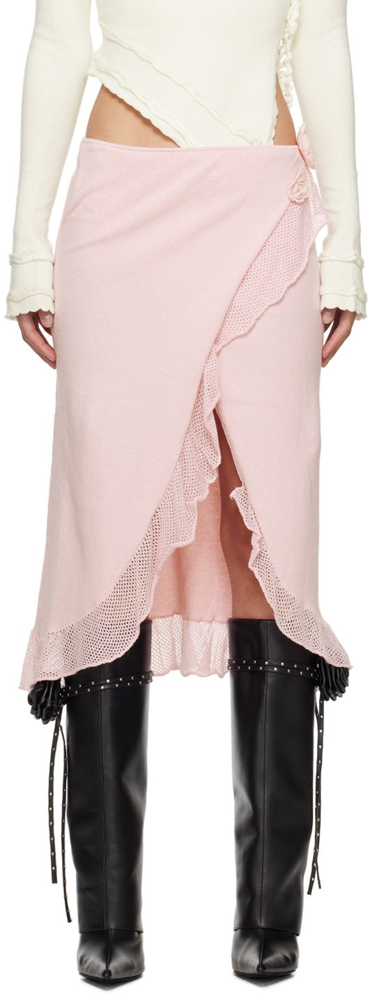 Guizio Bellamar Wrap Midi Skirt