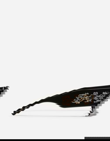 Слънчеви очила Dolce & Gabbana Dg Filigrana Ornate Shield Sunglasses Сиво | VG4526VP18G9V000, 2