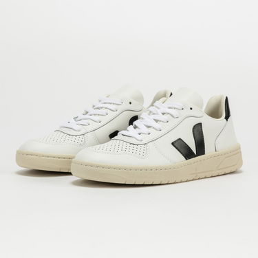 Кецове и обувки Veja V-10 Leather Extra Бяло | VX0200005A, 2