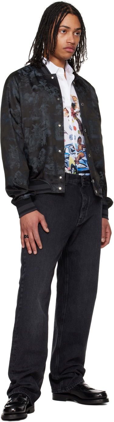 Дънки Off-White Off-White Arrow Skate Jeans Черно | OMYA138C99DEN0021300, 3