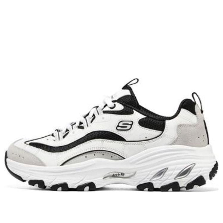 Кецове и обувки Skechers Arch Fit D'Lites Бяло | 149805-WBK