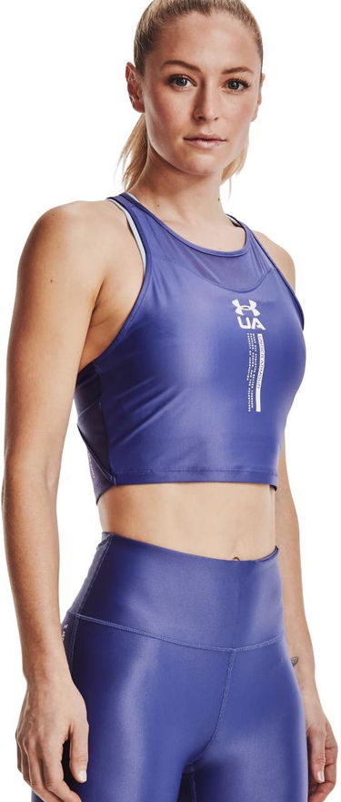 Потник Under Armour Iso Chill Crop Tank Top Синьо | 1361151-561, 0