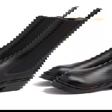 Кецове и обувки Alexander McQueen Leather Boot Черно | 809946-WIACN-1000, 2