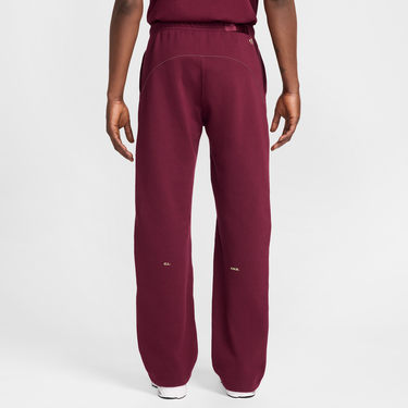 Спортни панталони Nike NOCTA Fleece CS Cuffless Pants Бургунди | FZ4675-638, 4
