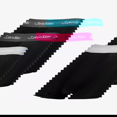 Боксерки CALVIN KLEIN Cotton Stretch Classic Fit Low Rise Trunk 3-Pack Черно | U2664G MXB, 0