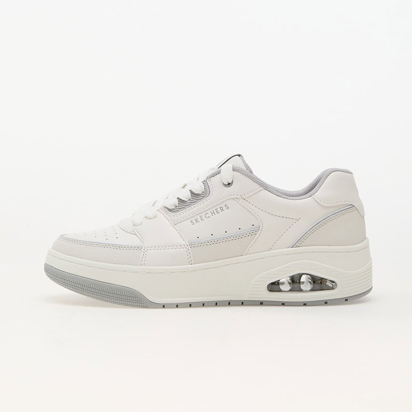 Кецове и обувки Skechers Uno Court - Low-Post White Бяло | 183140 WHT