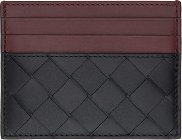 Портфейл Bottega Veneta Intrecciato Leather Card Holder Черно | 795612VCPQ51226, 1