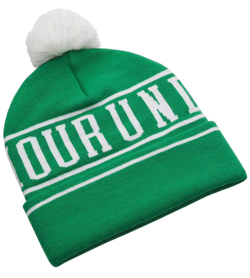 Шапка Under Armour Halftime Pom Beanie Зелено | 1386634-305, 1