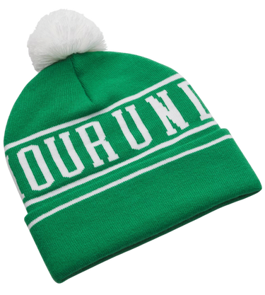 Шапка Under Armour Halftime Pom Beanie Зелено | 1386634-305, 1