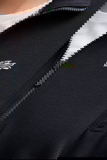 Суитчър Lacoste Lacoste Half Zip Sweatshirt Черно | SF5271, 4