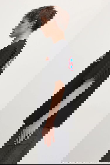 Тениска Manastash T-Shirt Citee Paint Logo Черно | 7924234004, 1