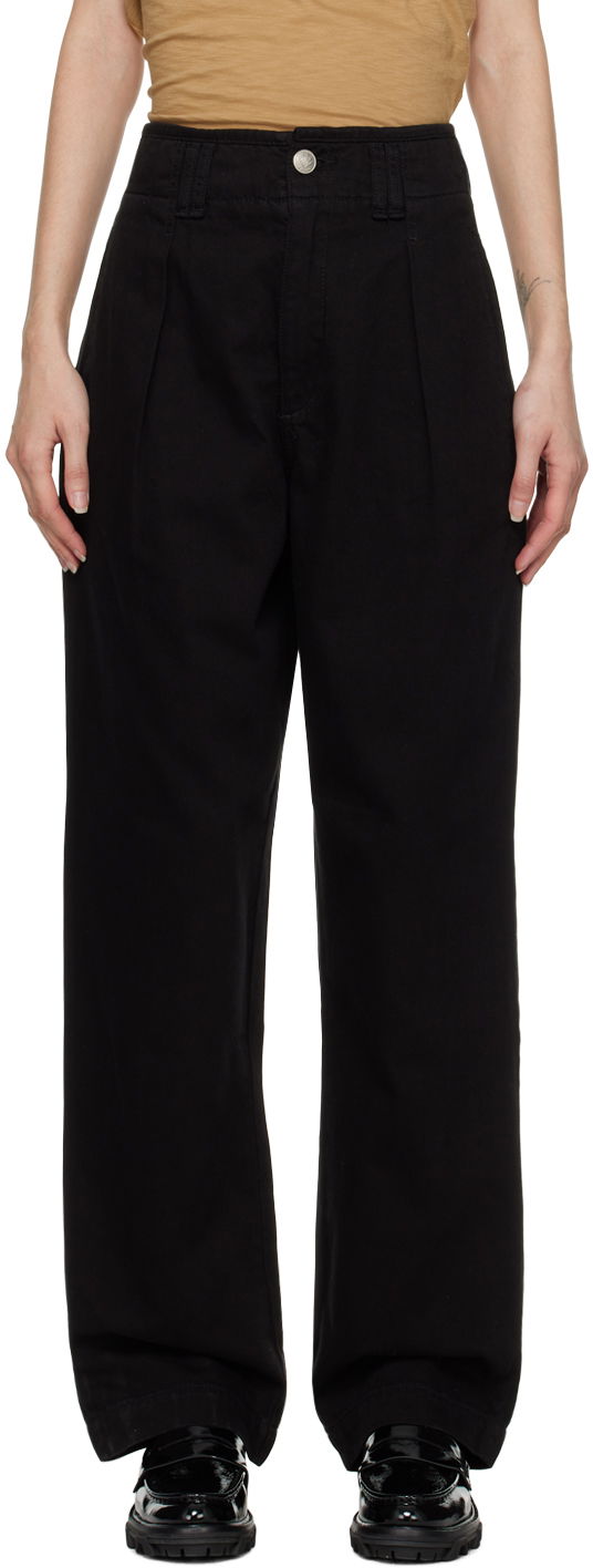 Панталони rag & bone rag & bone Pleated Trousers Черно | WDD22H2933F2BL, 0