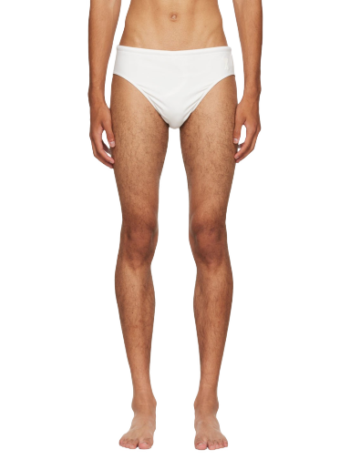 Бански AMI Swim Briefs Бяло | HBW100.396