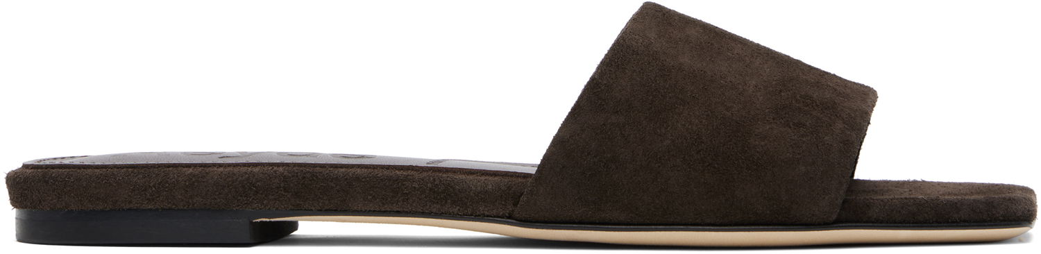 Аксесоари Aeyde Aeyde Anna Suede Sandals Кафяво | A11-FS-BRNS08FL6-SS24-953-022, 0