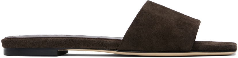 Аксесоари Aeyde Aeyde Anna Suede Sandals Кафяво | A11-FS-BRNS08FL6-SS24-953-022