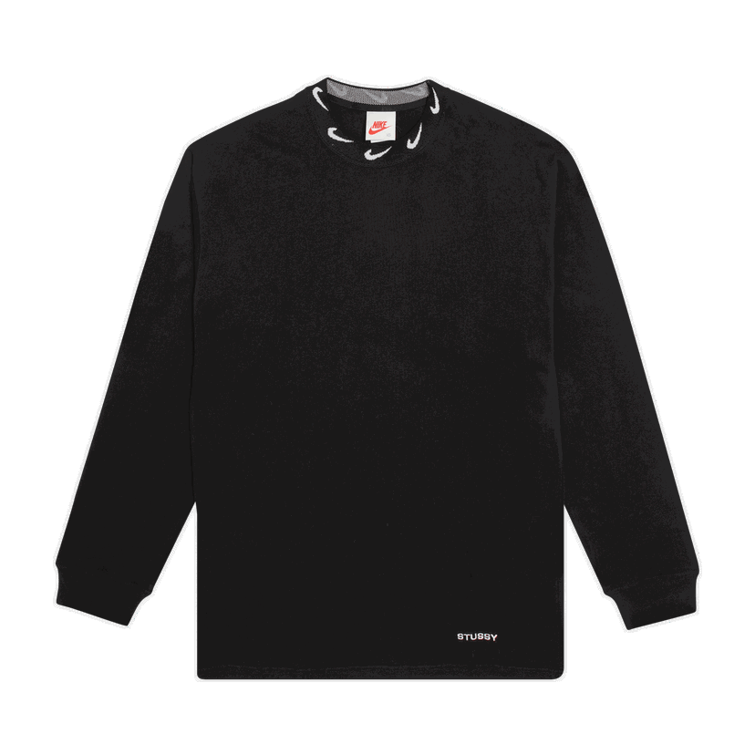 Тениска Nike Stussy x Knit Long-Sleeve Top Черно | CT4314 010
