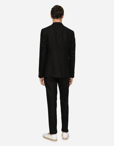 Панталони Dolce & Gabbana Dolce & Gabbana Linen Pants Черно | GY6IETFU4LFN0000, 2
