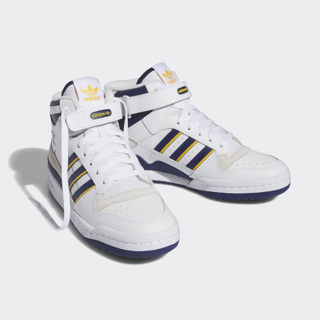Кецове и обувки adidas Originals Forum Mid Бяло | IE7416, 1
