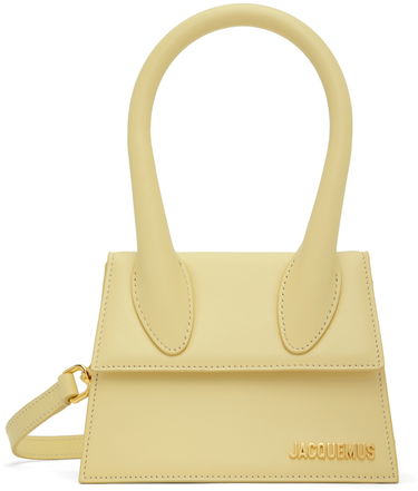 Чанта през рамо Jacquemus Le Papier 'Le Chiquito Moyen' Bag Бежово | 22E213BA002-3060, 0