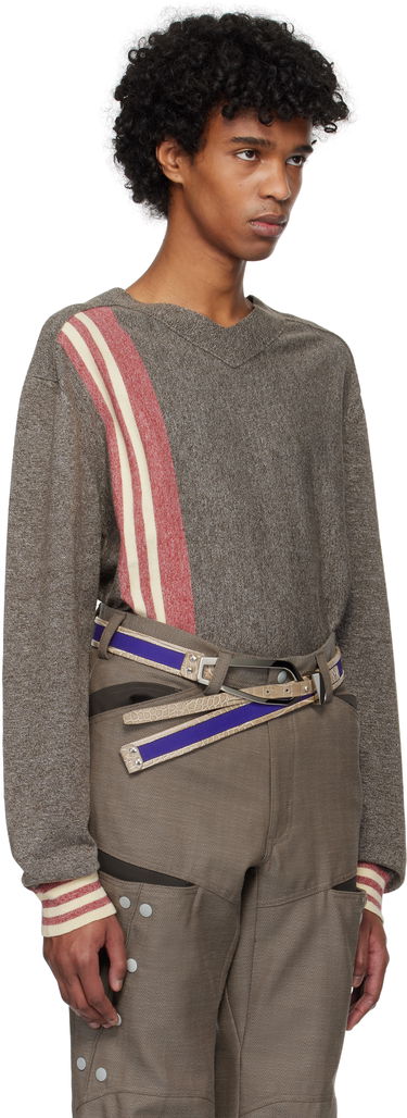Пуловер KIKO KOSTADINOV Kiko Kostadinov Ostro Sweater Кафяво | KKSS25KN02-107, 1