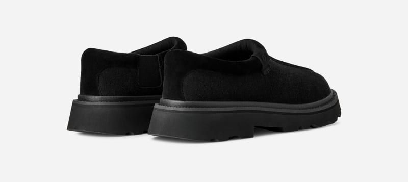 Кецове и обувки UGG Tasman Lug Suede Slippers Черно | 1166913-BLK, 1